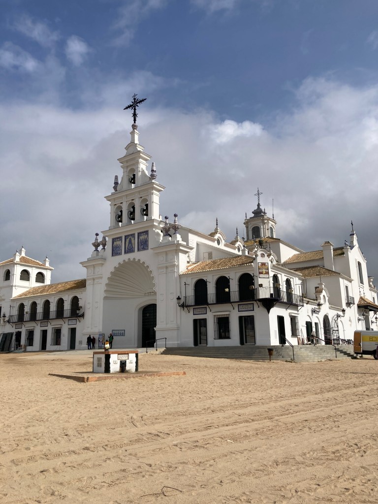berühmte Kirche Pilgerstätte El Rocio